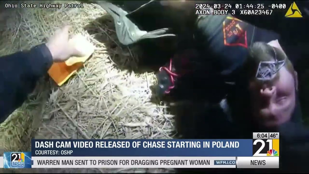OSHP releases dash cam video of chase that started in Poland