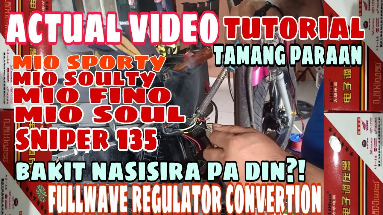 TAMA at MALINIS NA PARAAN NG PAGKABIT NG FULLWAVE REGULATOR SA SOULTY/SPORTY | SIMPLYFIED | LIHUA
