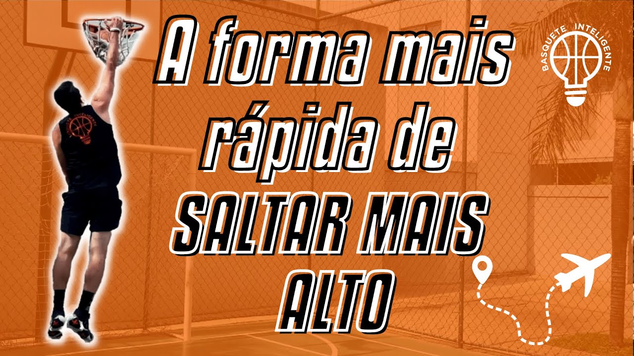 A forma mais rápida de saltar mais alto | Técnica de salto basquete
