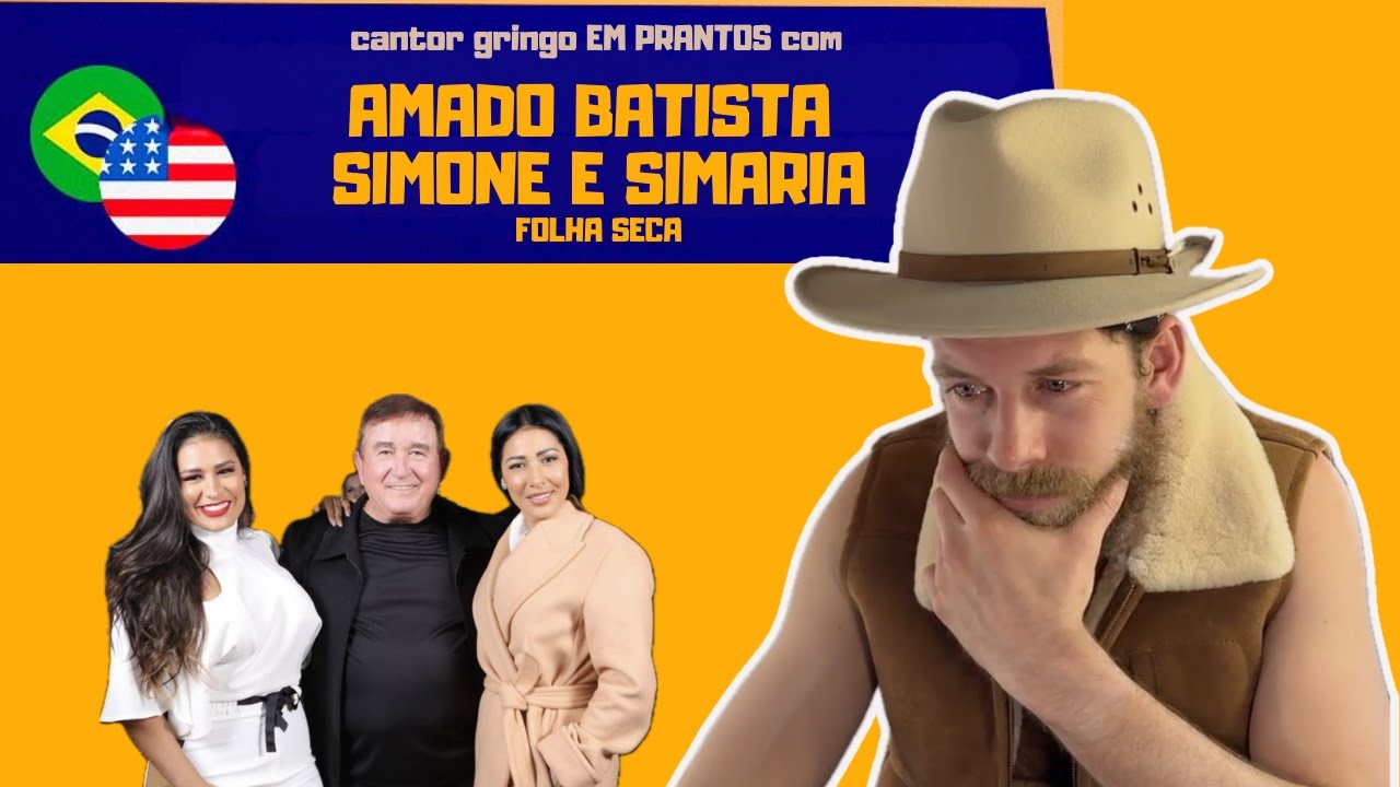 Gringo EM PRANTOS com AMADO BATISTA e SIMONE E SIMARIA - Folha Seca / Heavy World - Brothers Egg