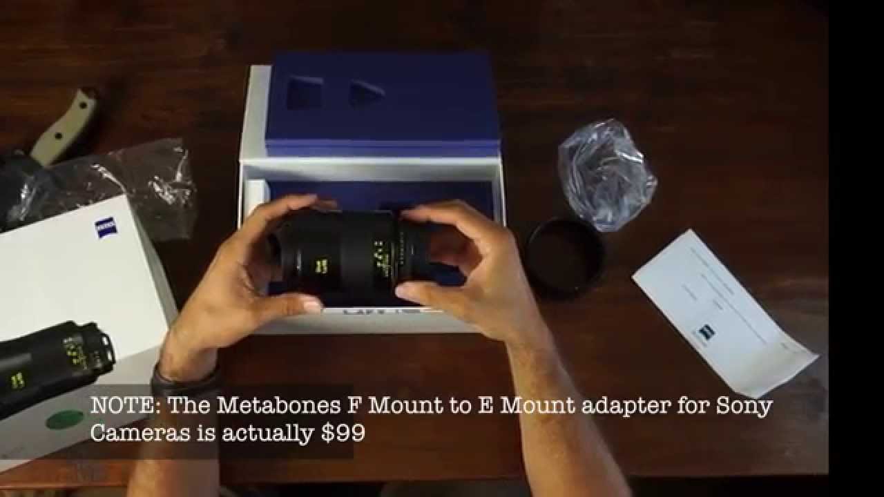 Mike Colón:  Zeiss Otus 55mm Unboxing & Lens Review