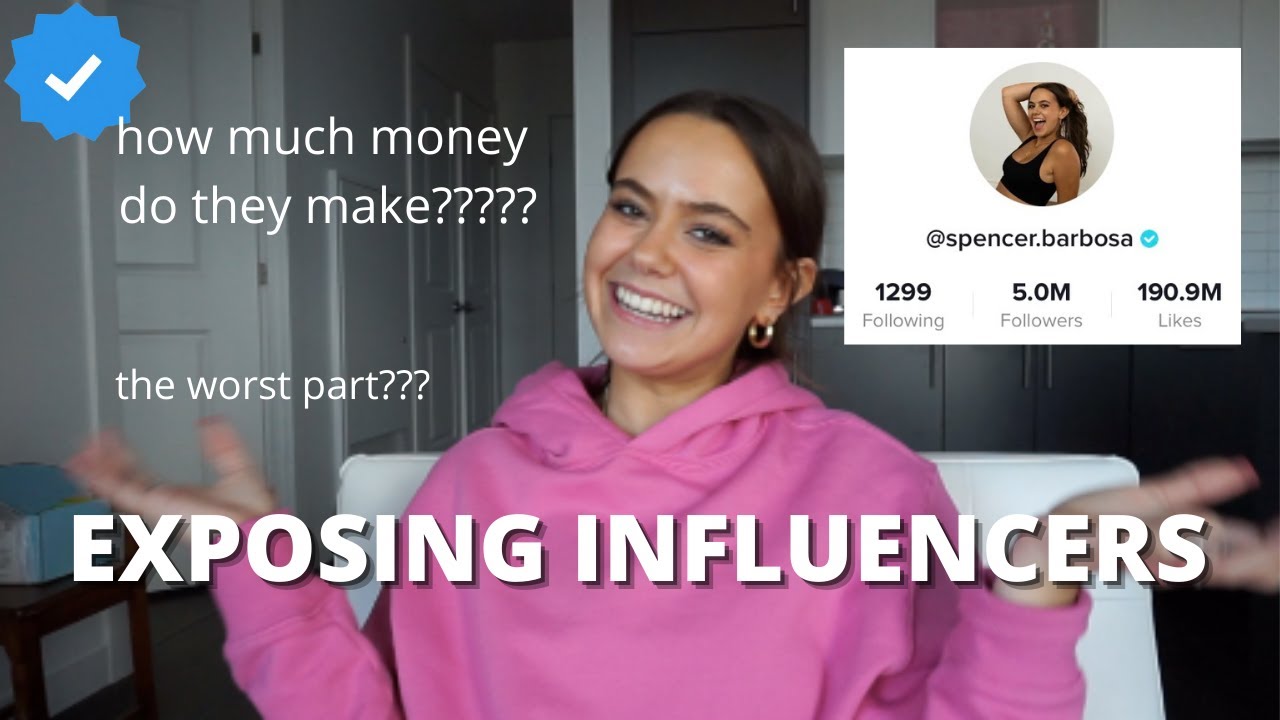 EXPOSING INFLUENCERS (money? brand deals? managers?)