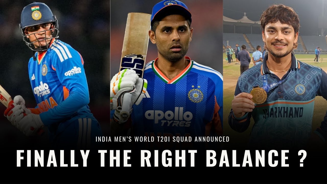 T20I World Cup Squad | Gill & Jitesh Dropped, Ishan makes the cut | Ashes going to aussies