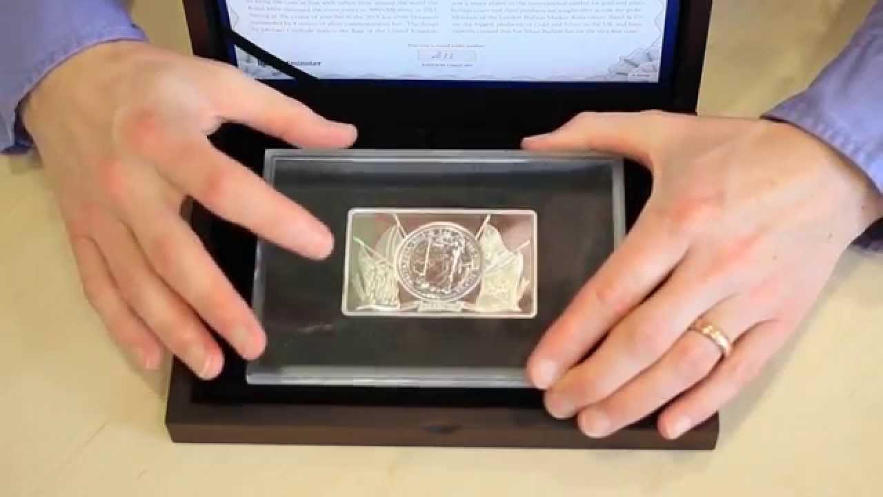 Released for the very first time - The 2015 5oz Silver Bullion Coin Bar