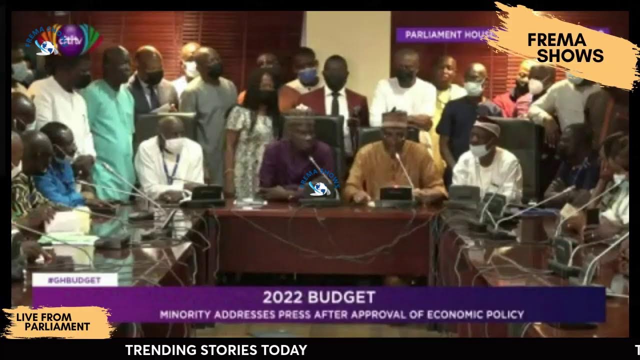 Minority NDC Press Conference After Budget Approval By NPP