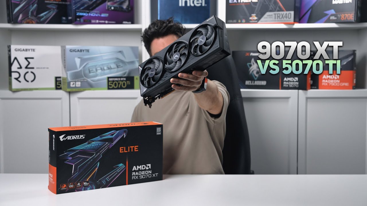 Обзор AORUS RX 9070 XT Elite