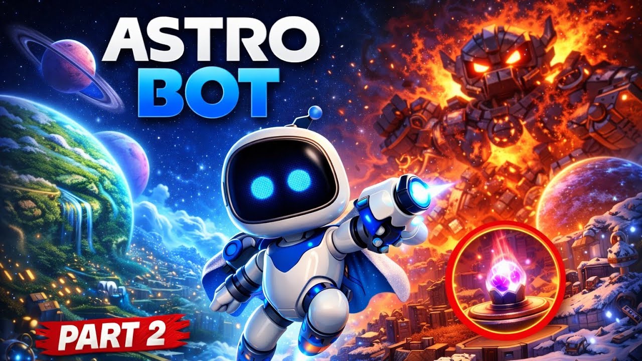 🔥 ASTRO BOT PART 2 — NEW PLANET, NEW DANGER! 🌍⚠️ #AstroBot #Gaming #PlayStation full gameplay 