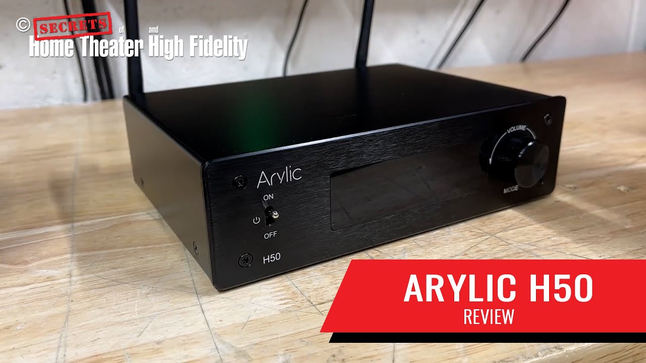 Arylic H50 Wireless Stereo Amplifier Review.