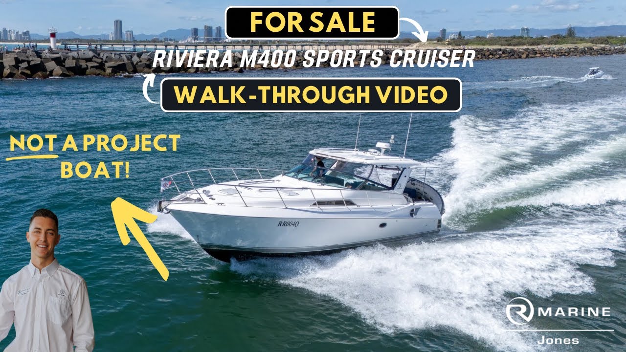 FOR SALE: Riviera M400 Sports Cruiser - THIS IS NOT A PROJECT BOAT!
