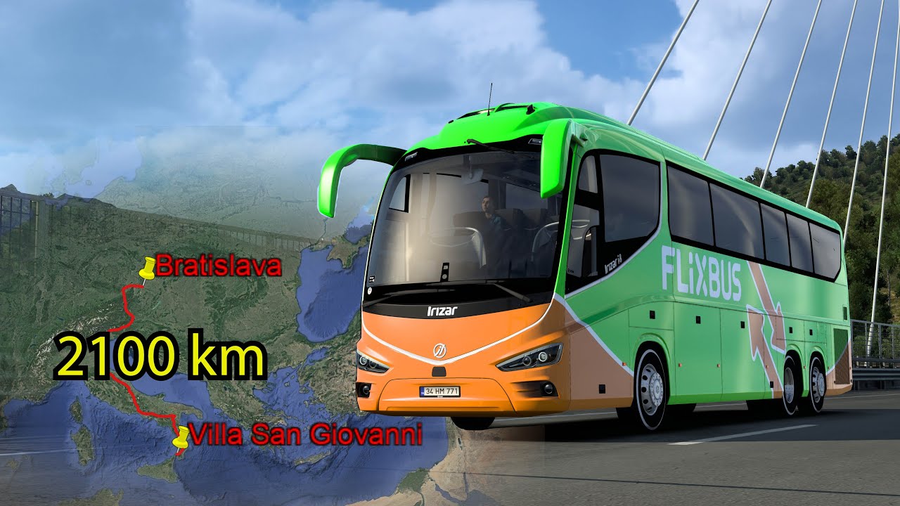 Long Route | Irizar i8 İntegral | Euro Truck Simulator 2 | Logitech G29 