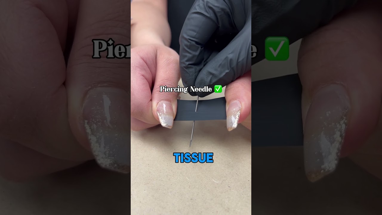 Piercing Needle vs Gun ✅🚫 