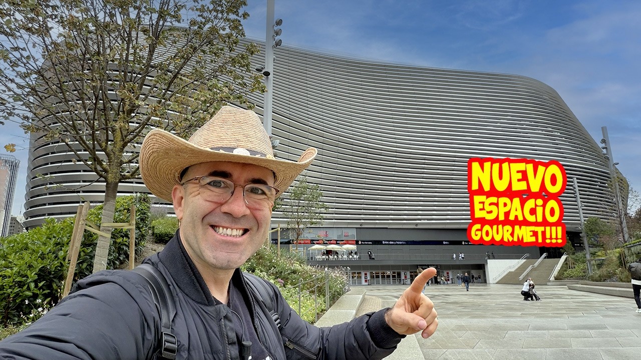 la NUEVA ZONA GOURMET del BERNABEU 🍽 ME GAN&Oacute; POR GOLEADA!!!
