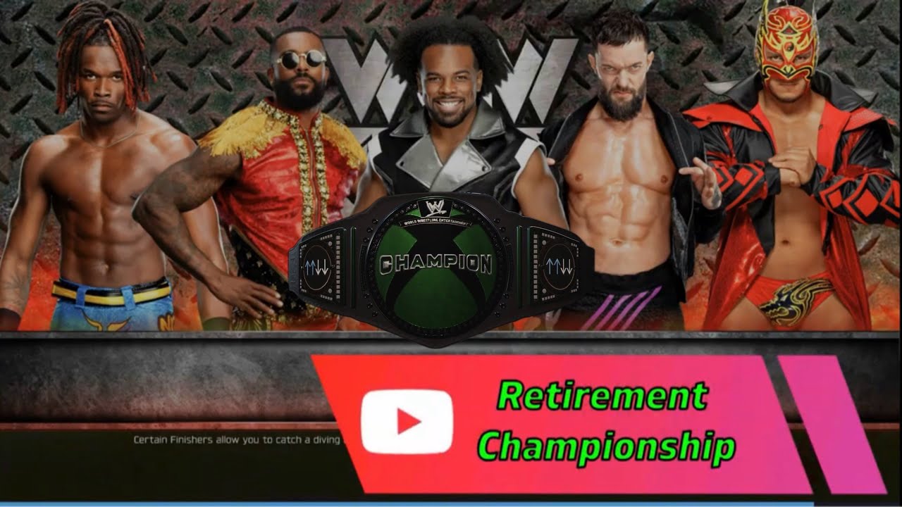 Retirement Championship match for the XBOX Championship