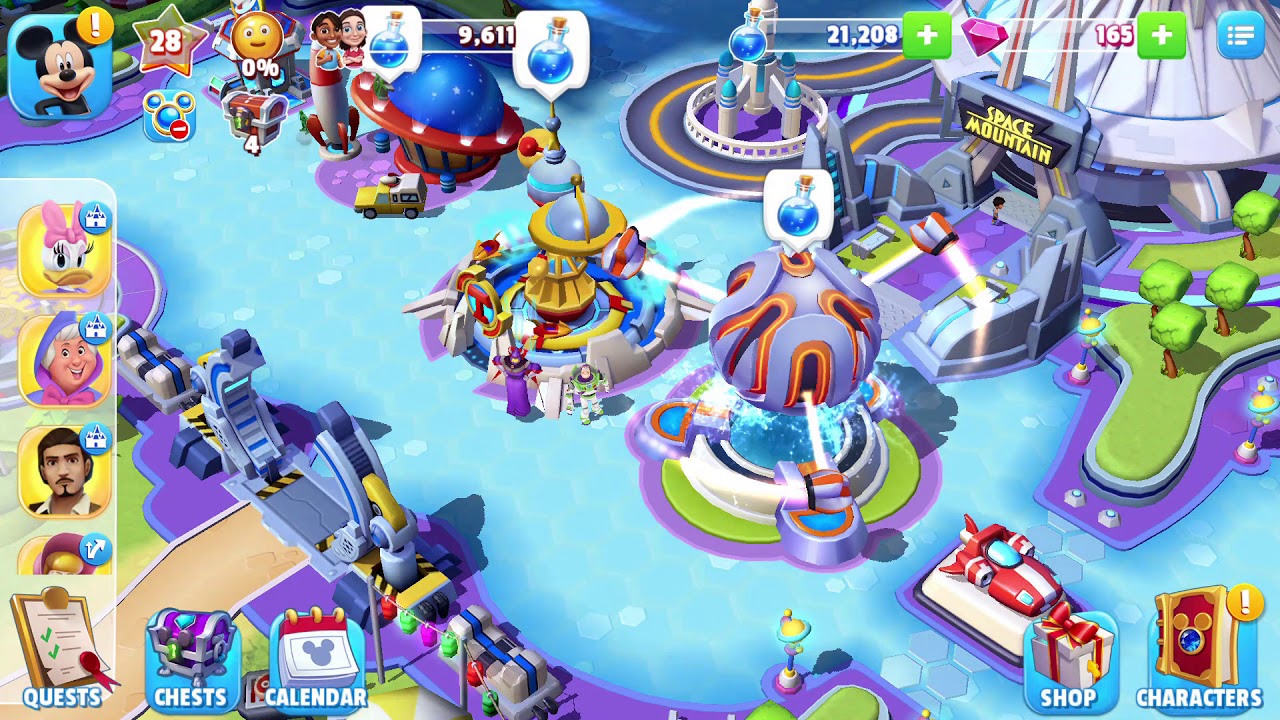 Let's build a magical playground together on Disney magic kingdom!