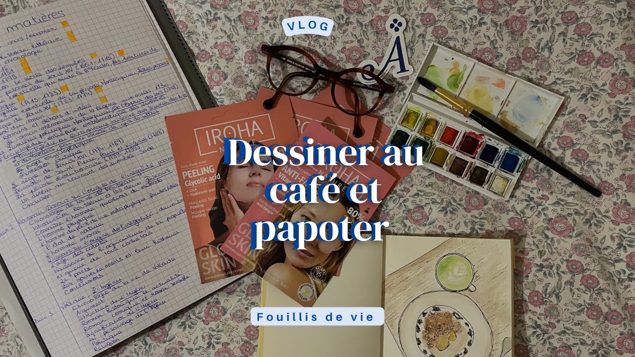 Dessiner au café et papoter 🎨☕️