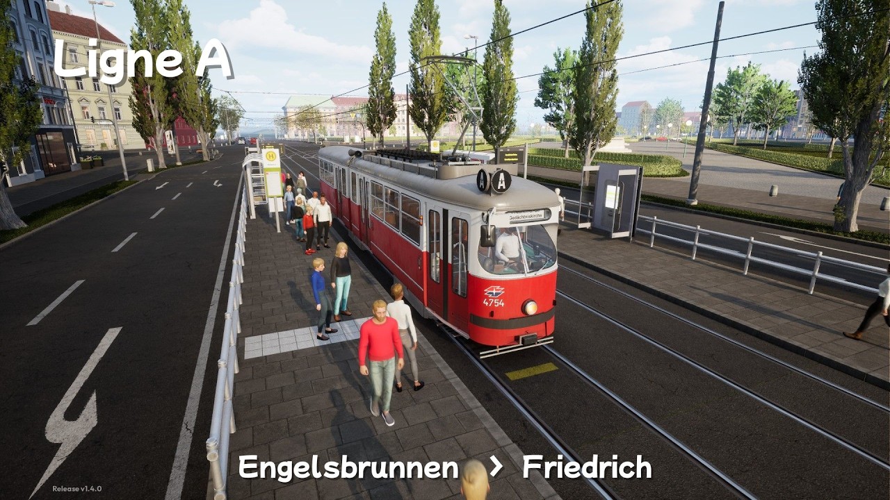 City Transport Simulator- Saison 3 - Ligne A E1 _ ENGESLBRUNNEN----FRIEDRICH