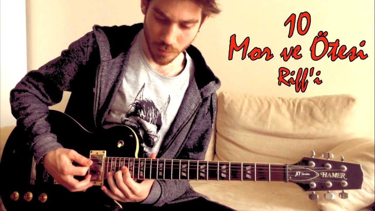 En İyi Gitar Riff'leri // 10 Mor ve Ötesi Riff'i #morveötesi #cover