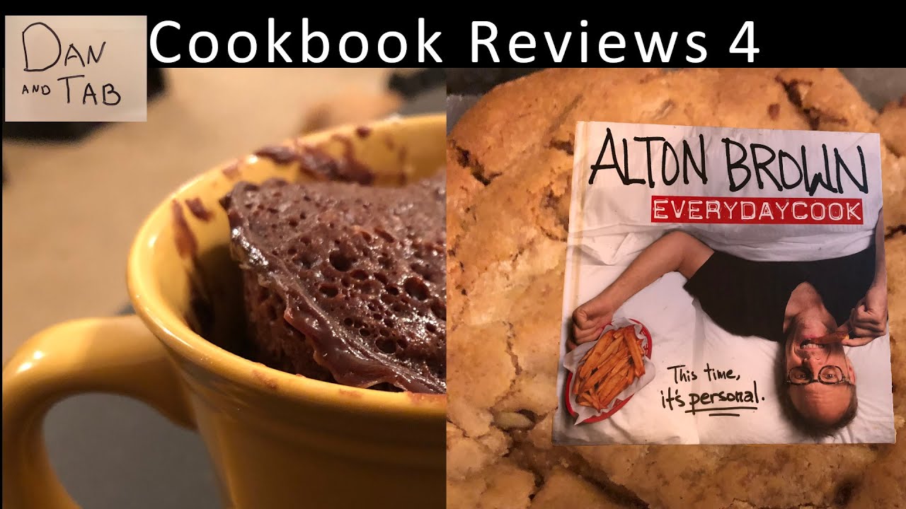 Alton Brown Everyday Cook; Mug Cake and Blondies
