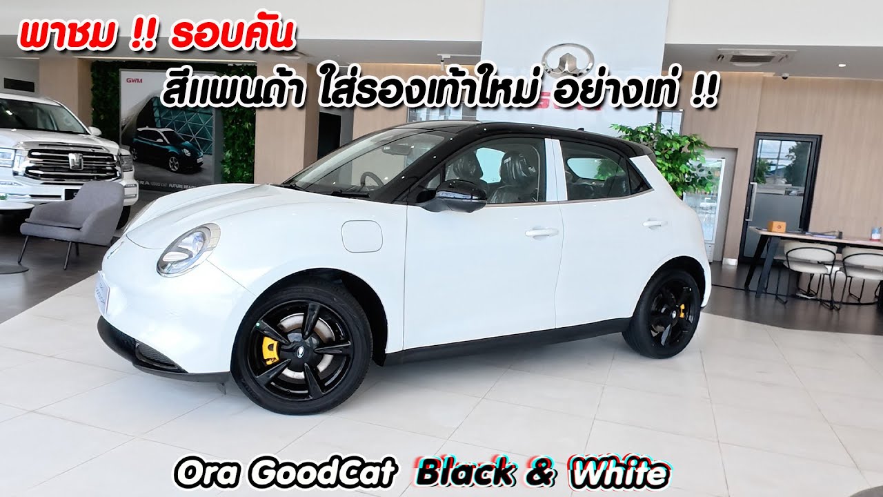 พาดูรอบคันตกแต่งใหม่ !! Ora GoodCat Black&White