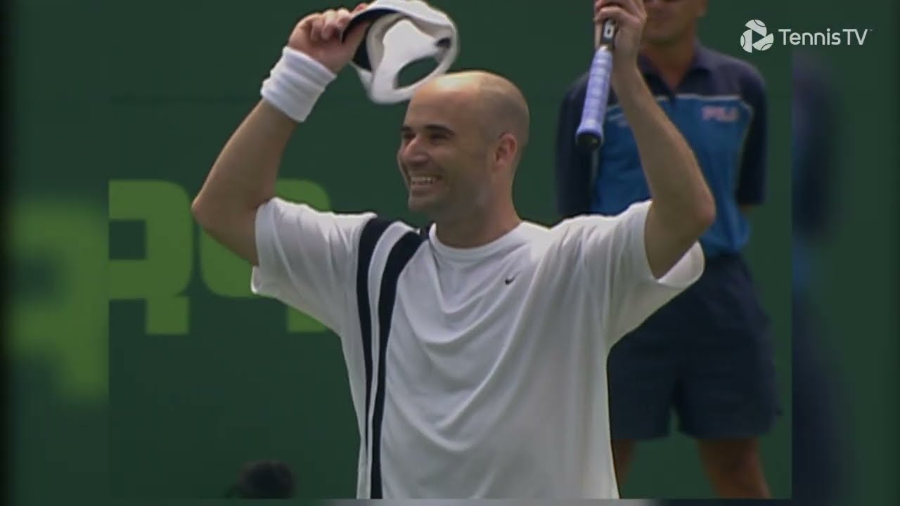 Andre Agassi's Championship Points | Miami Open