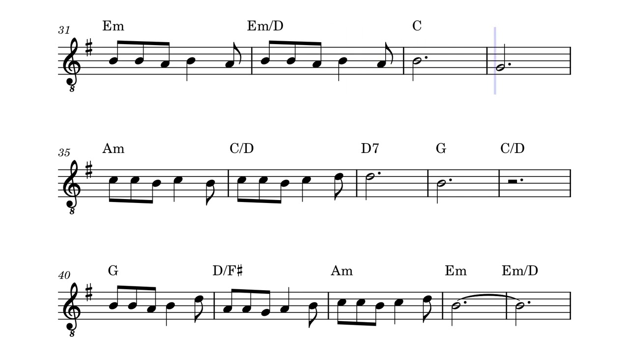 Caçador de Mim (Partitura)