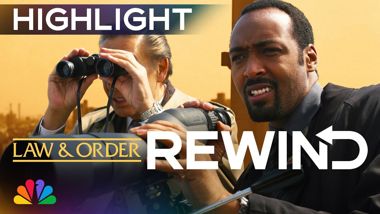 Detective Green and Detective Briscoe Examine a Dead Mother on the Street | Law & Order | NBC