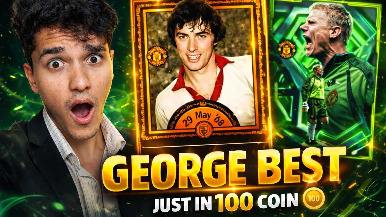 GEORGE BEST JUST IN 100 COIN?! 😱 | eFootball Pack Opening
