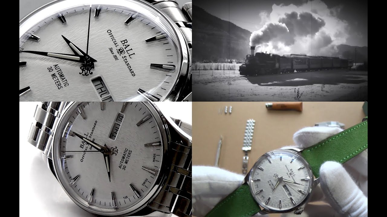 The Truly Unique History Of Ball Watches & Trainmaster Eternity Automatic Watch Review NM2080D