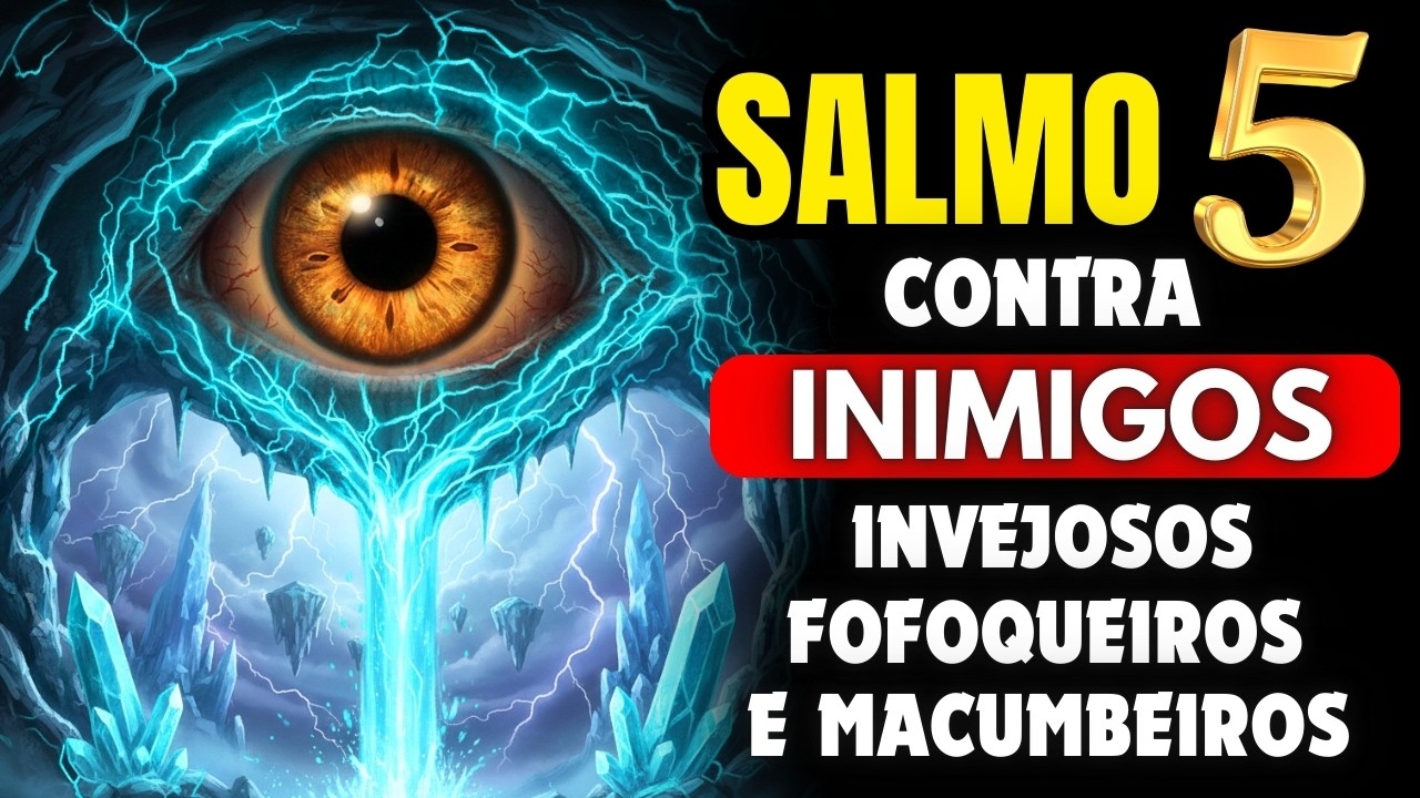ORAÇÃO DE HOJE - 12/02/2026 - QUINTA FEIRA: CONTRA TODO TIPO DE MAL. SALMO 5