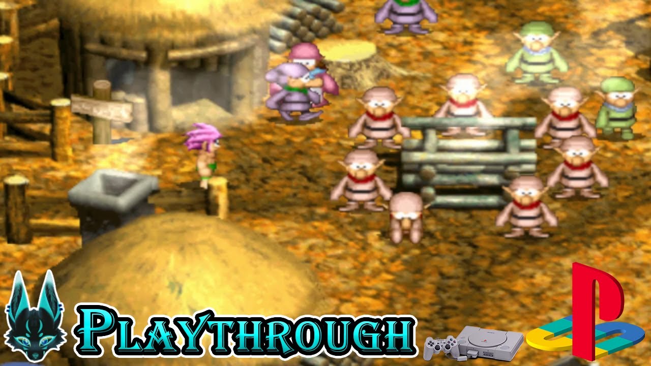[PS1] Tomba! Playthrough (130 Events)