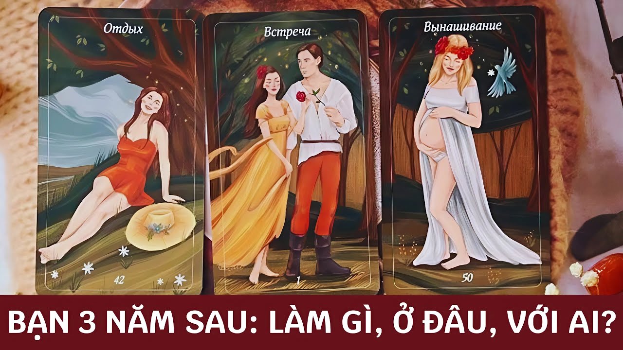 Tarot: Bạn 3 năm sau: làm gì, ở đâu, với ai? @ChubbyTarot Tarot Reading
