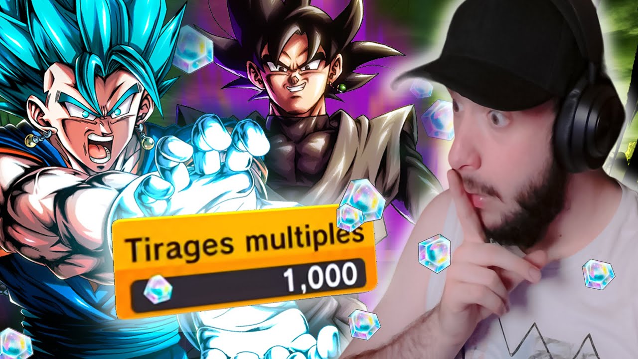 LE BRAQUAGE!! ПРИЗЫВЫ VEGETO & BLACK GOKU LF DB LEGENDS !