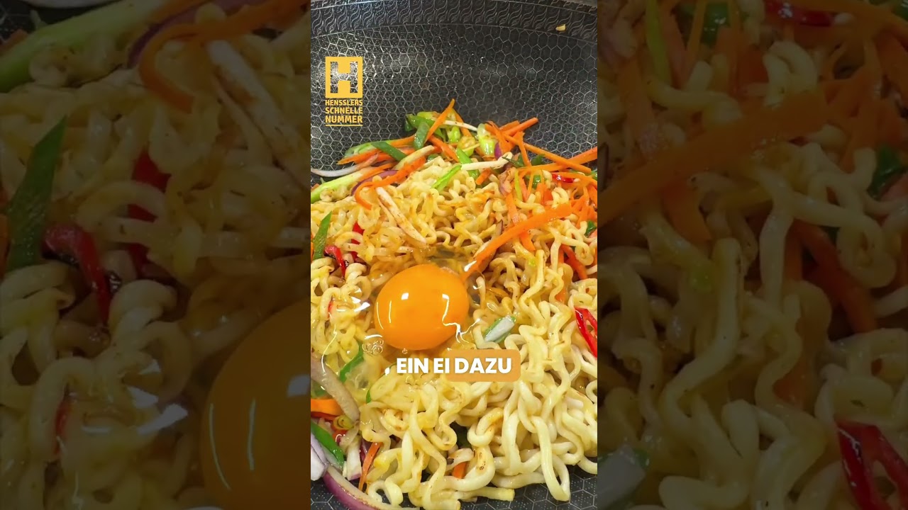 Schnelle Bratnudeln aus dem Wok Henssler Schnelle Nummer