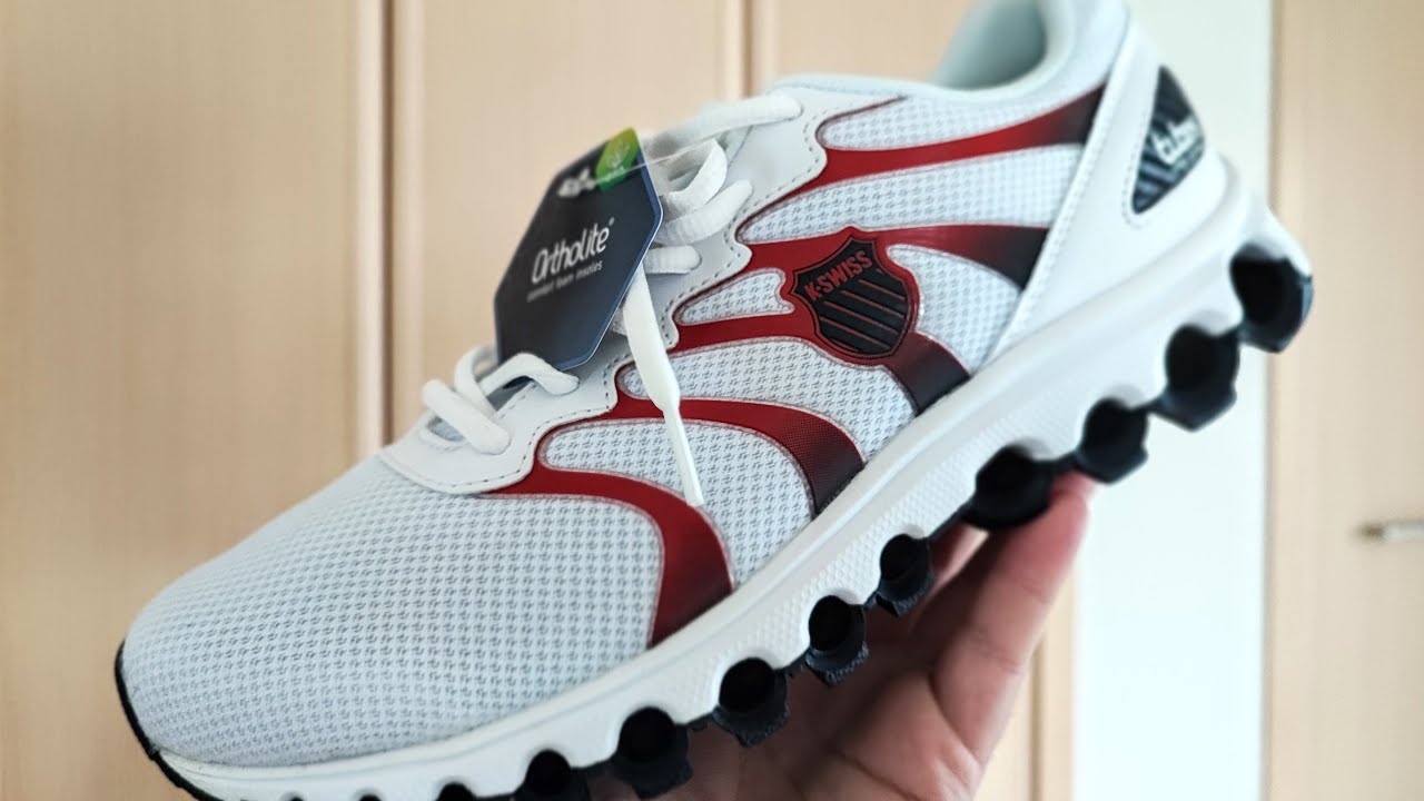 Unboxing My Favorite Shoes K-Swiss Tubes Comfort 200 (White / Red)
