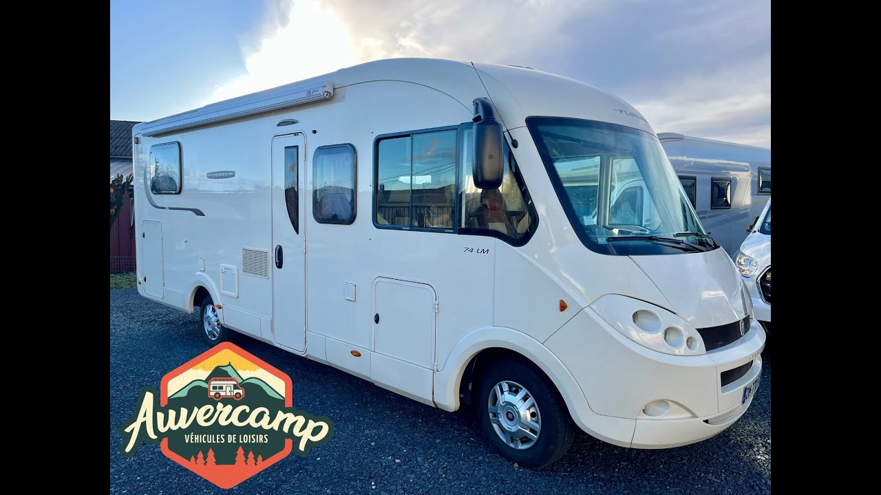 (VENDU) Occasion camping-car intégral Fleurette FLORIUM Landcaster LM 74 | 12/2014 | Auvercamp