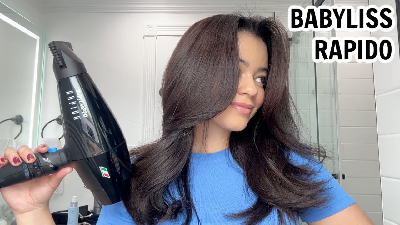 Фен BaBylissPRO Rapido для вьющихся волос — САМАЯ БЫСТРАЯ УКЛАДКА В ЖИЗНИ?! 😱