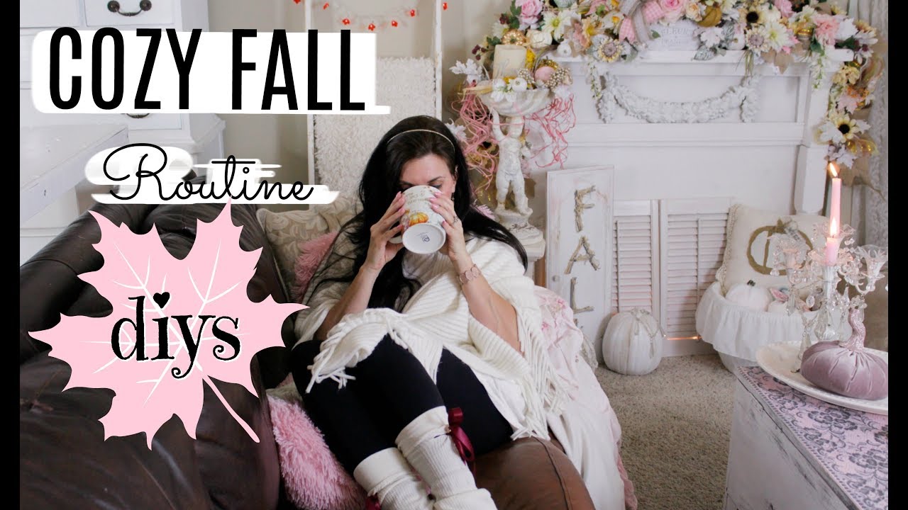 COZY FALL ROUTINE 🍁DIYS🍁 