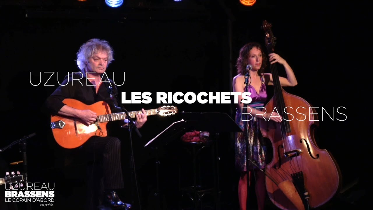 Brassens par Uzureau - Les ricochets