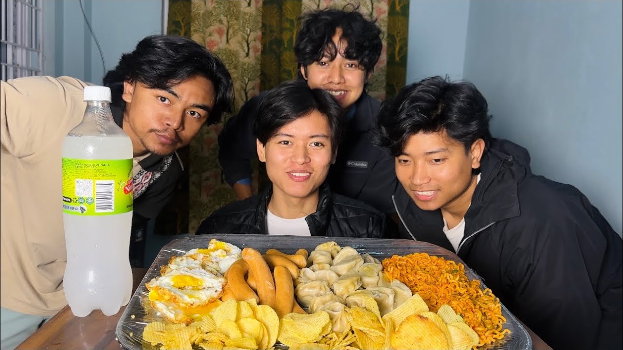 HILARIOUS GAME MUKBANG | Prafulla Lama