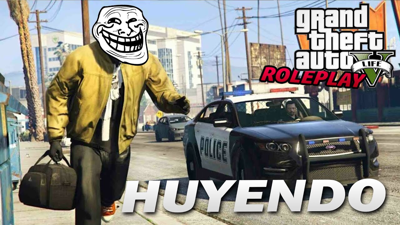 TROLLEO Y ESCAPO DE LA POLICIA