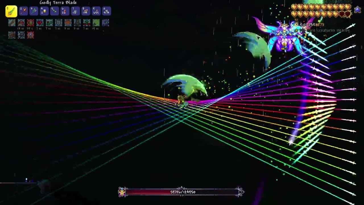 Melee Master Mode Empress of Light (Terraria 1.4.4.9)