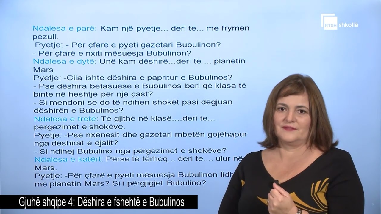 Dëshira e fshehtë e Bubulinos| Gjuhë shqipe 4
