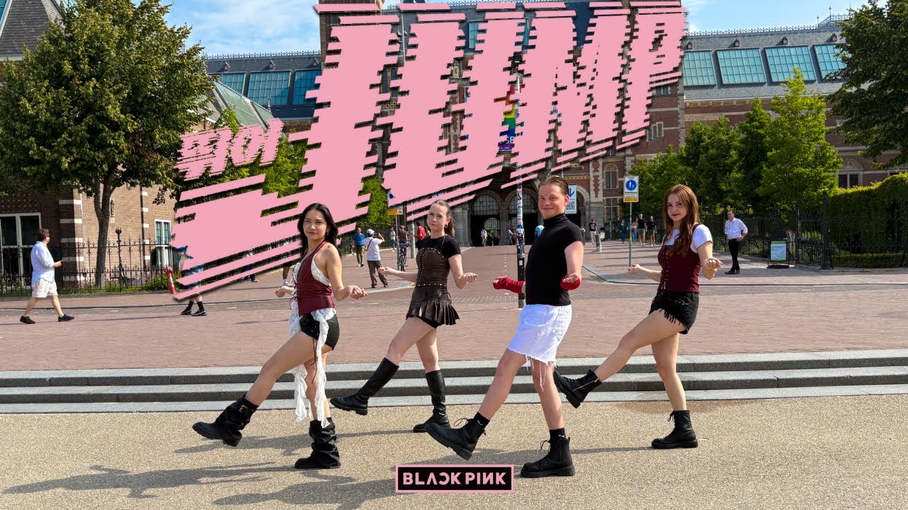 [KPOP IN PUBLIC AMSTERDAM/NETHERLANDS][ONE TAKE] BLACKPINK(블랙핑크) - 뛰어 (JUMP) [Dance Cover][D1STINTO]