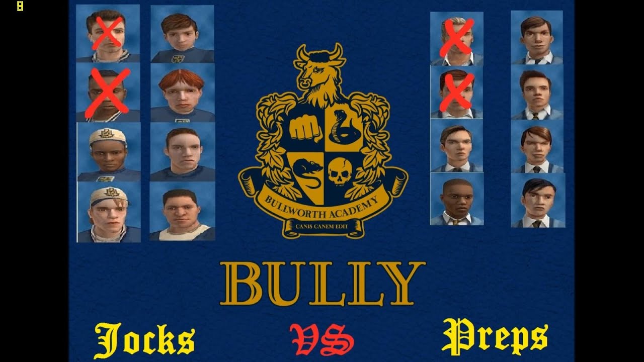 Bully SE: Jocks vs Preps (No Leaders - Band Wars) (Full HD)