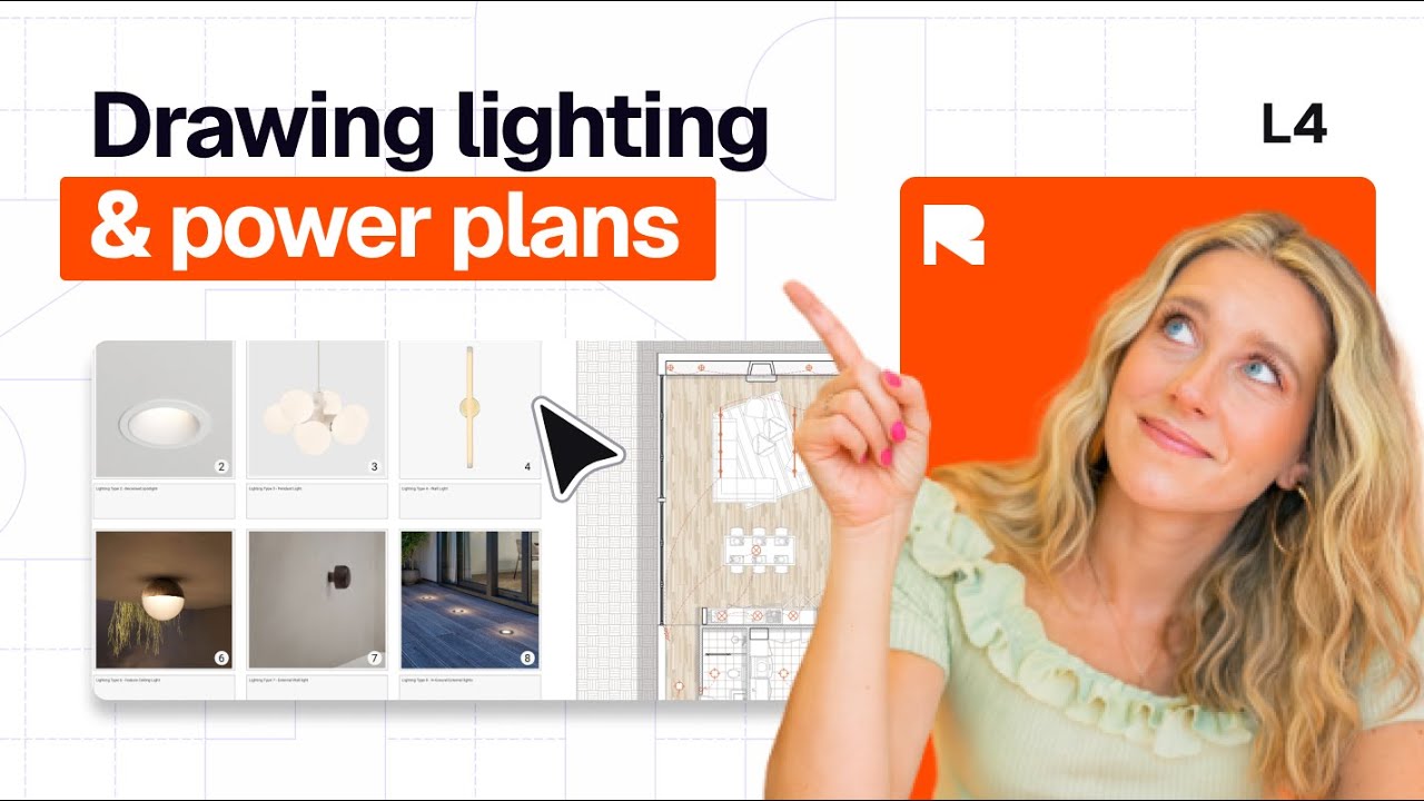 How to Draw Lighting & Power Plans Efficiently