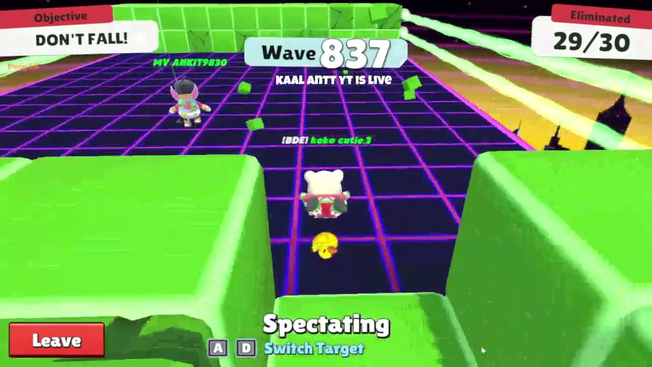 Almost 1000 Waves Block Dash Endless Stumble guys Gameplay Tips and tricks