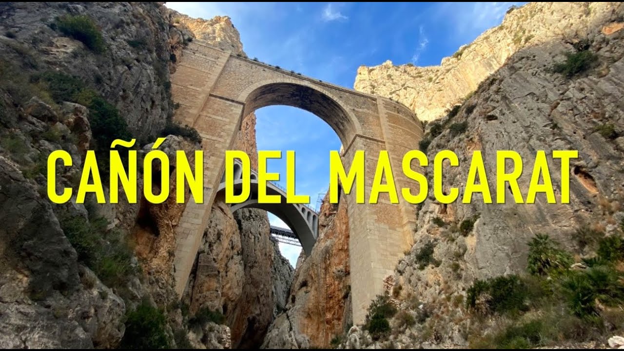 Puentes del Mascarat. Visitando el cañón del Mascarat 😍