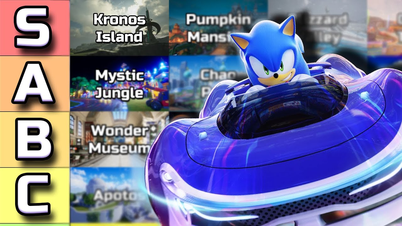 Ranking EVERY Track In Sonic Racing Crossworlds