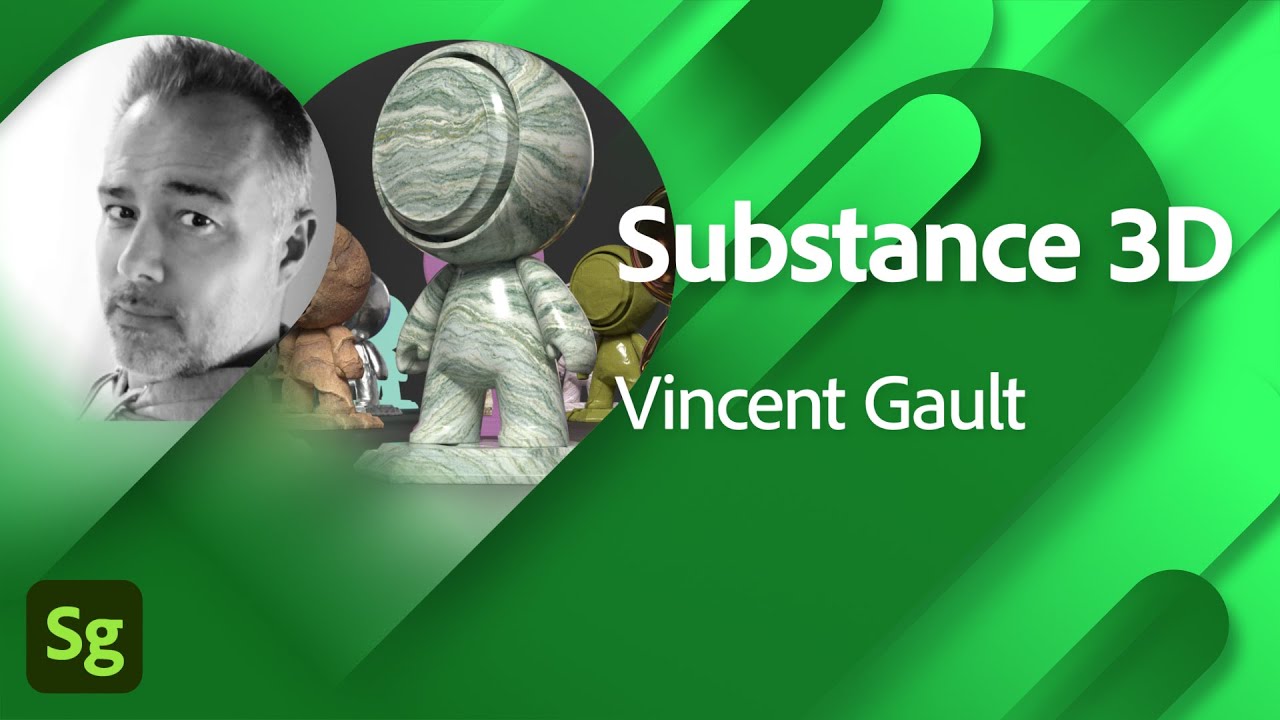 Adobe Live | Substance 3D avec Vincent Gault | Adobe France