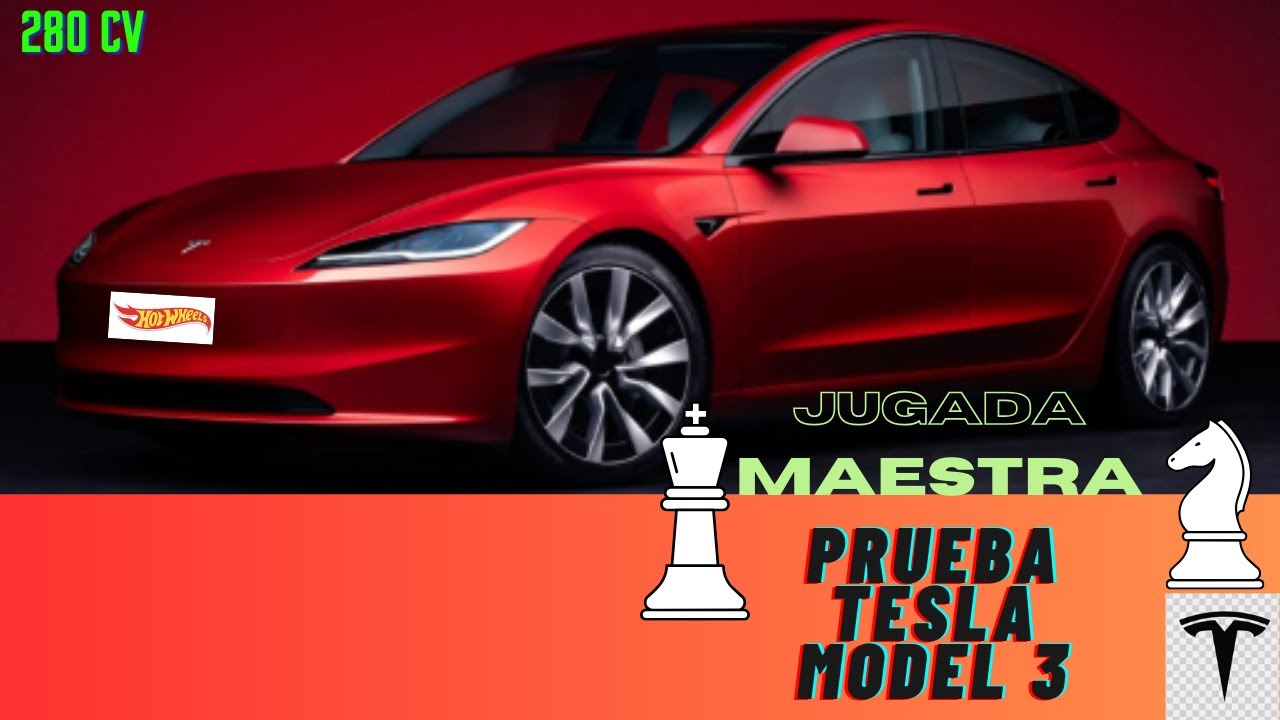 Prueba TESLA MODEL 3 RWD 280cv - Modelo 2024